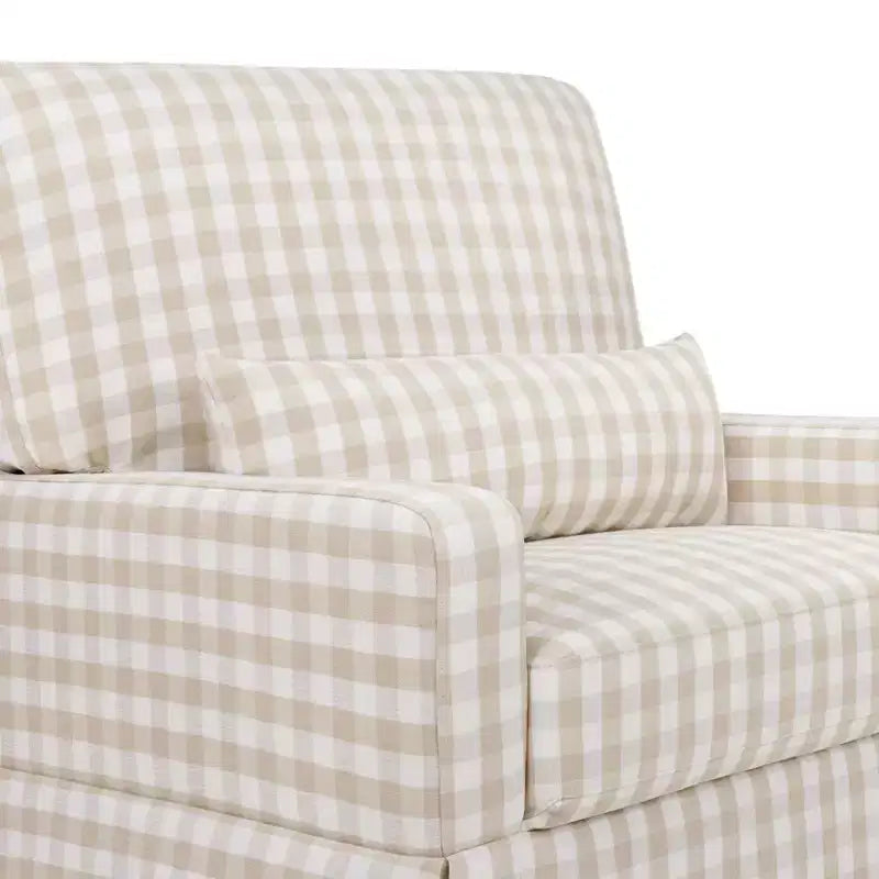 Fauteuil pivotant et planeur confortable Crawford Pillowback « Namesake »