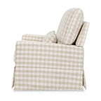 Fauteuil pivotant et planeur confortable Crawford Pillowback « Namesake »
