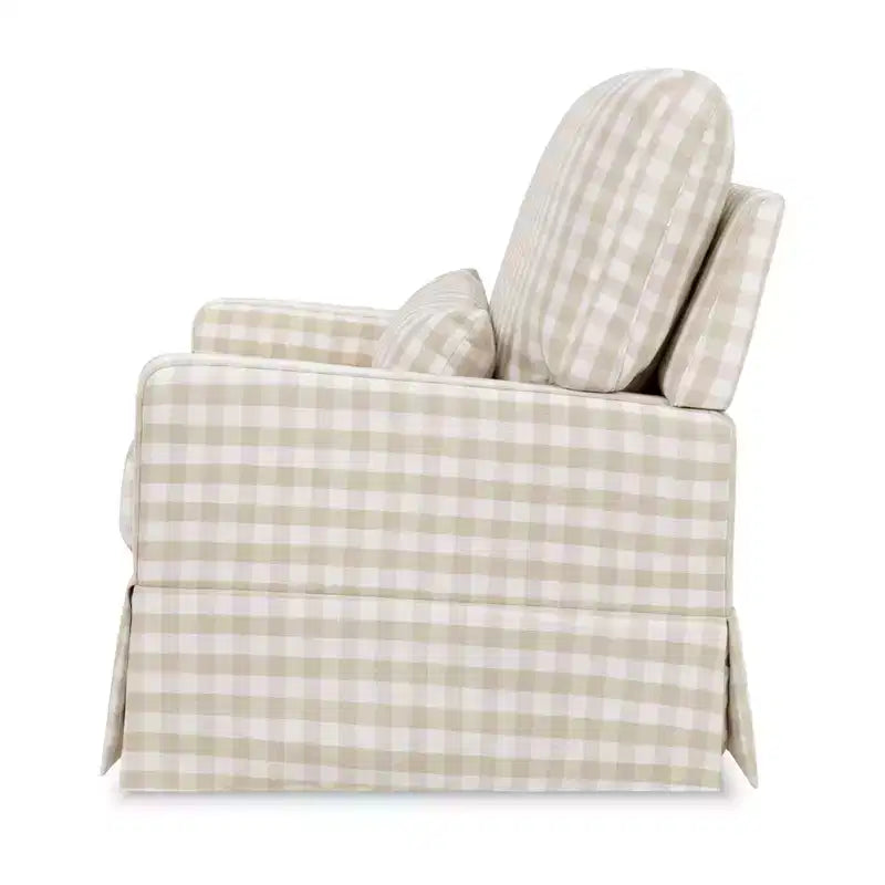 Fauteuil pivotant et planeur confortable Crawford Pillowback « Namesake »