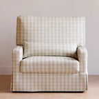 Fauteuil pivotant et planeur confortable Crawford Pillowback « Namesake »