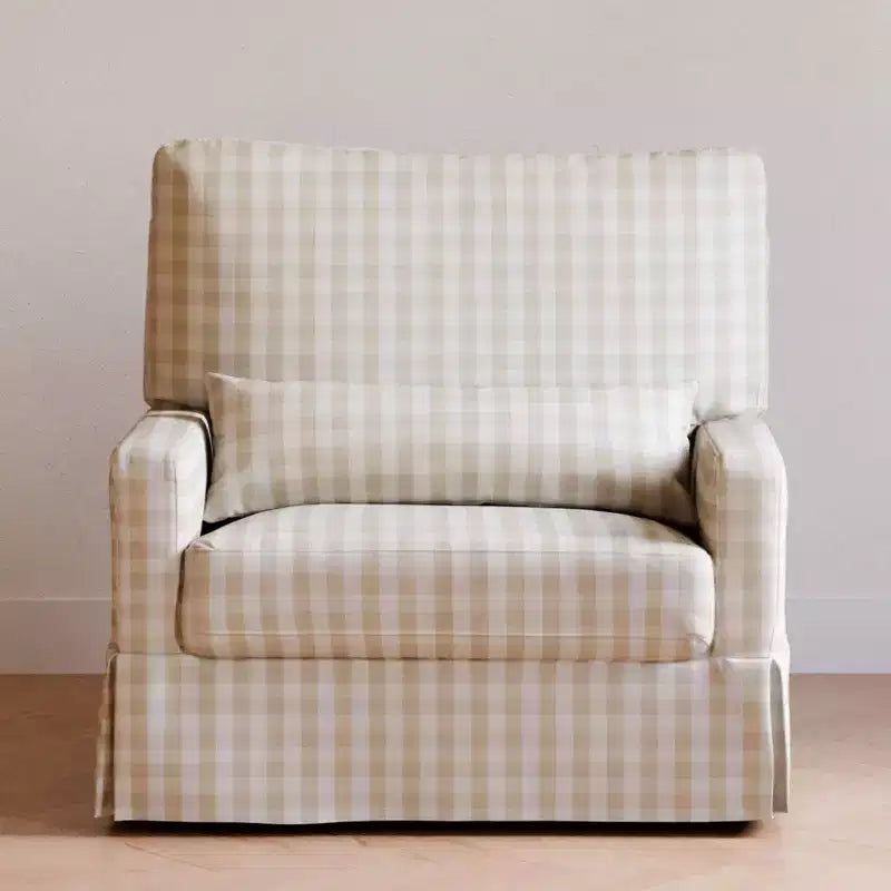 Fauteuil pivotant et planeur confortable Crawford Pillowback « Namesake »