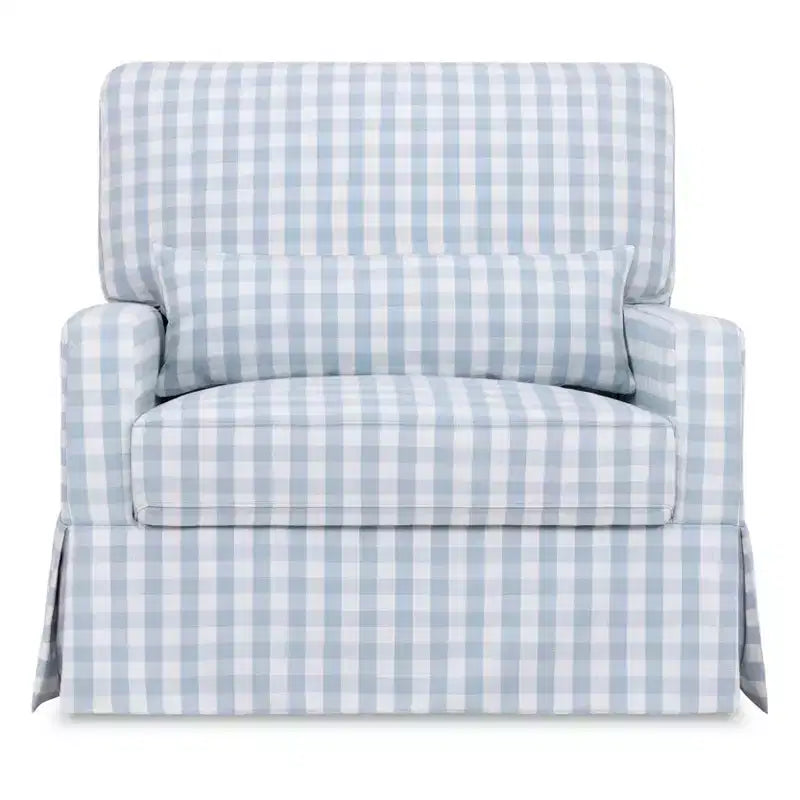 Fauteuil pivotant et planeur confortable Crawford Pillowback « Namesake »