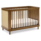 Lit de bébé convertible 3-en-1 Marin avec canne de Namesake