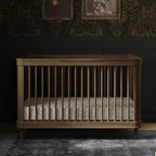 Lit de bébé convertible 3-en-1 Marin avec canne de Namesake