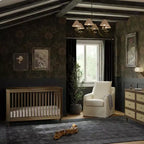 Lit de bébé convertible 3-en-1 Marin avec canne de Namesake