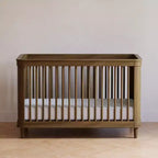 Lit de bébé convertible 3-en-1 Marin avec canne de Namesake