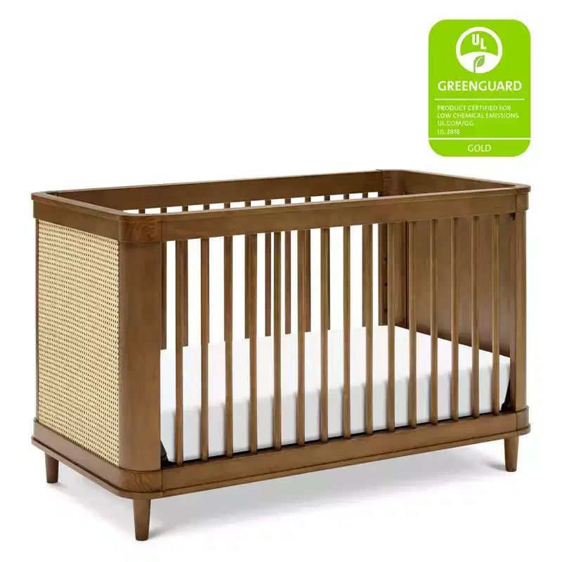 Lit de bébé convertible 3-en-1 Marin avec canne de Namesake