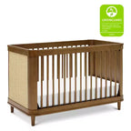 Lit de bébé convertible 3-en-1 Marin avec canne de Namesake