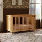 Lit de bébé convertible 3-en-1 Marin avec canne de Namesake