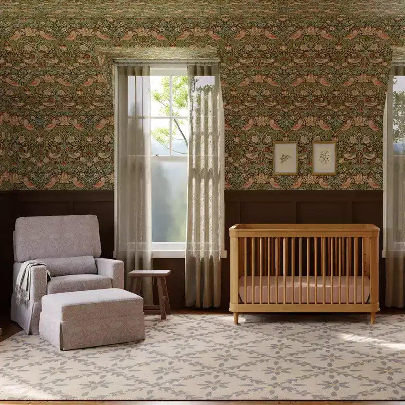 Lit de bébé convertible 3-en-1 Marin avec canne de Namesake