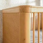 Lit de bébé convertible 3-en-1 Marin avec canne de Namesake