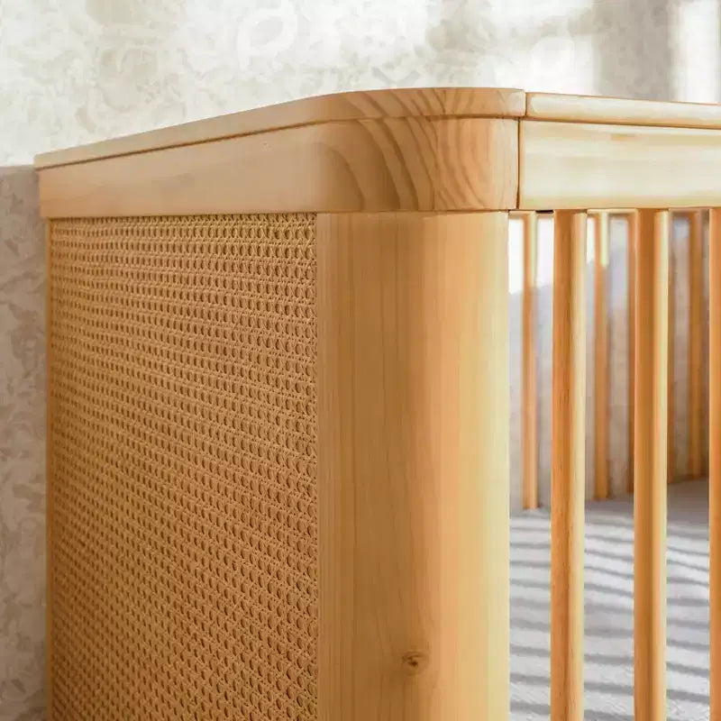 Lit de bébé convertible 3-en-1 Marin avec canne de Namesake