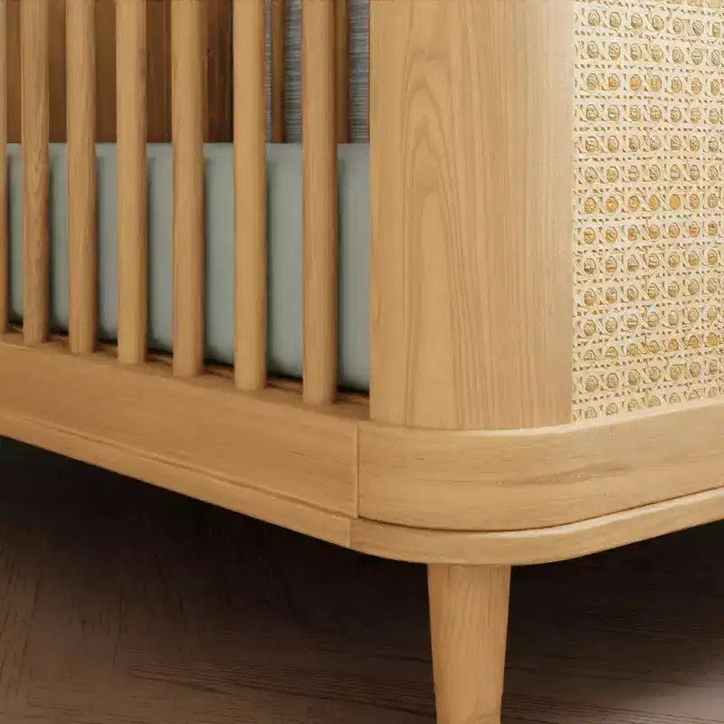 Lit de bébé convertible 3-en-1 Marin avec canne de Namesake