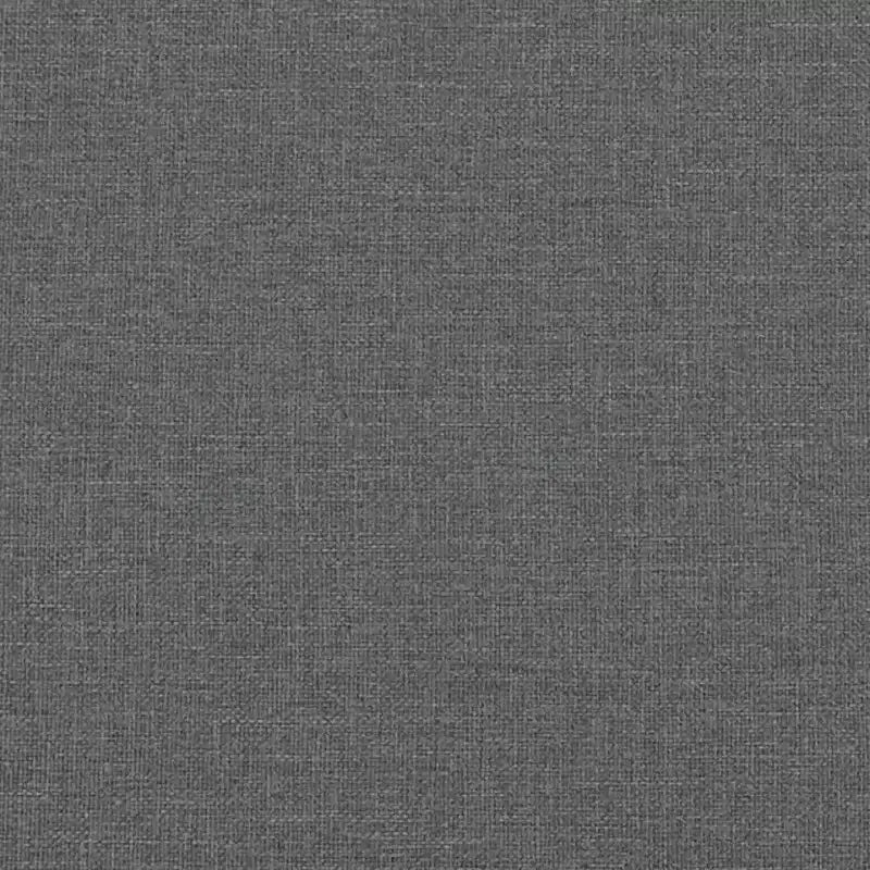 Ensemble de canapés Tissu gris foncé (100 % polyester), métal, textilène, contreplaqué