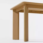 Table à manger carrée noire de 170 cm pour plusieurs personnes, idéale pour la salle à manger et le salon.