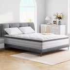 Matelas Wuleitex 10 pouces confortable en mousse à mémoire de forme, matelas à trois couches en mousse respirante de haute qualité, avec housse amovible