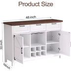 Buffet bahut moderne avec rangement
