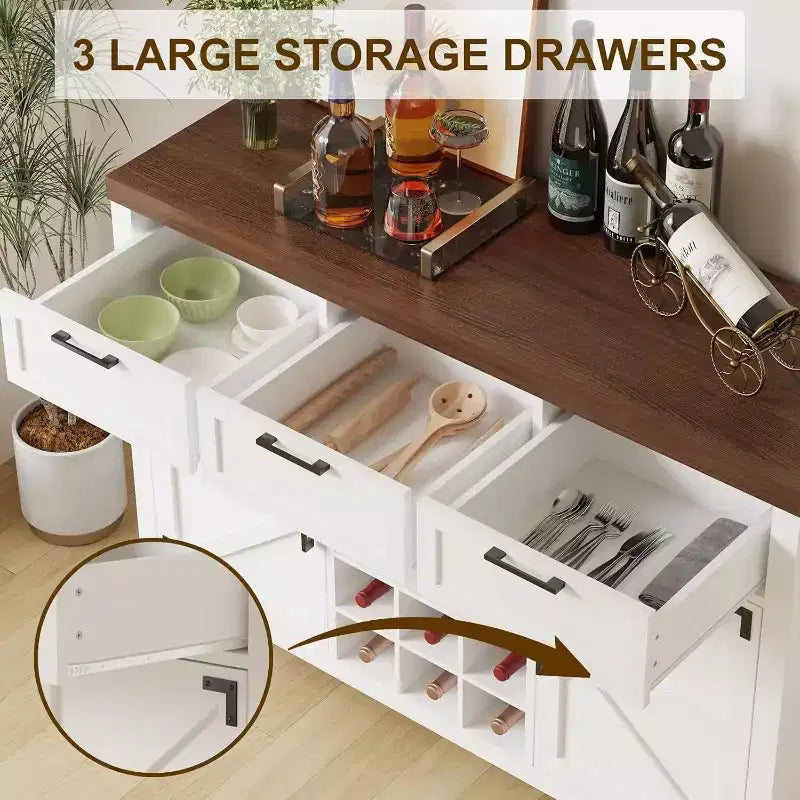 Buffet bahut moderne avec rangement