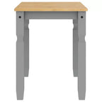 Clihome Table à manger de style ferme en pin pour 4 personnes, rustique, idéale pour les repas en famille et les réunions informelles