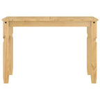 Clihome Table à manger de style ferme en pin pour 4 personnes, rustique, idéale pour les repas en famille et les réunions informelles