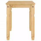 Clihome Table à manger de style ferme en pin pour 4 personnes, rustique, idéale pour les repas en famille et les réunions informelles