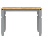 Clihome Table à manger de style ferme en pin pour 4 personnes, rustique, idéale pour les repas en famille et les réunions informelles