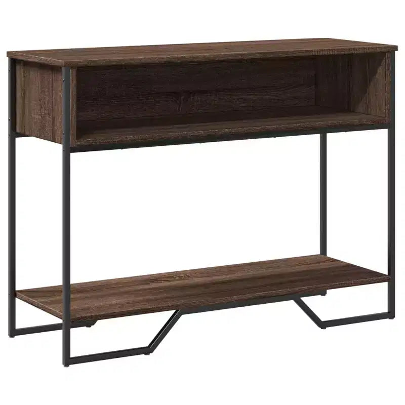 Clihome Table Console Sonoma Moderne, Chaleureuse et Spacieuse pour Entrée, Table de Couloir Robuste