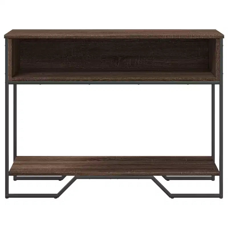 Clihome Table Console Sonoma Moderne, Chaleureuse et Spacieuse pour Entrée, Table de Couloir Robuste