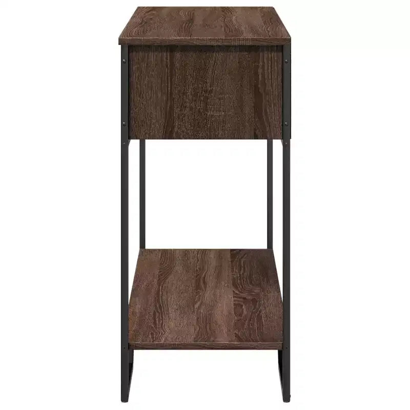 Clihome Table Console Sonoma Moderne, Chaleureuse et Spacieuse pour Entrée, Table de Couloir Robuste