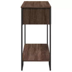 Clihome Table Console Sonoma Moderne, Chaleureuse et Spacieuse pour Entrée, Table de Couloir Robuste