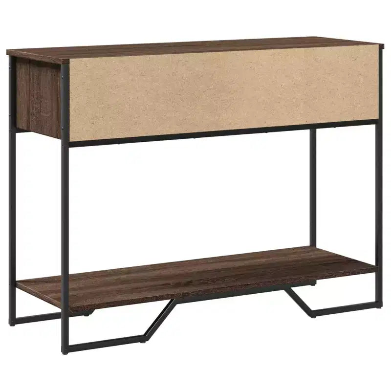 Clihome Table Console Sonoma Moderne, Chaleureuse et Spacieuse pour Entrée, Table de Couloir Robuste