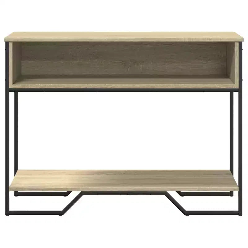 Clihome Table Console Sonoma Moderne, Chaleureuse et Spacieuse pour Entrée, Table de Couloir Robuste