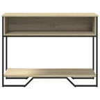 Clihome Table Console Sonoma Moderne, Chaleureuse et Spacieuse pour Entrée, Table de Couloir Robuste