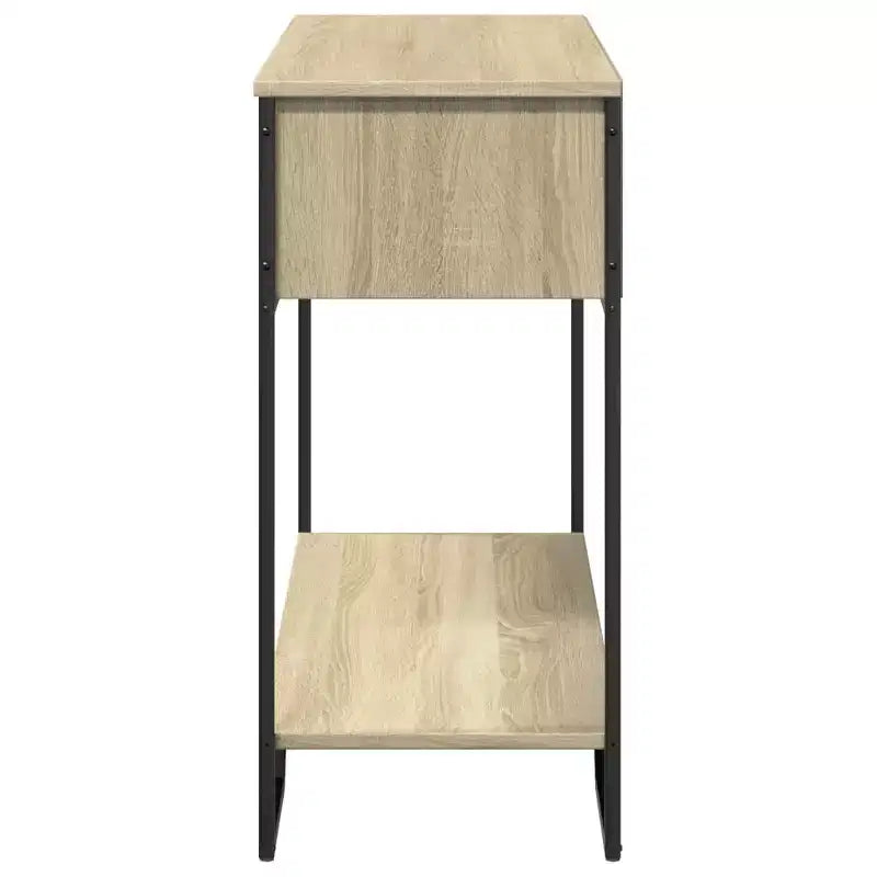 Clihome Table Console Sonoma Moderne, Chaleureuse et Spacieuse pour Entrée, Table de Couloir Robuste