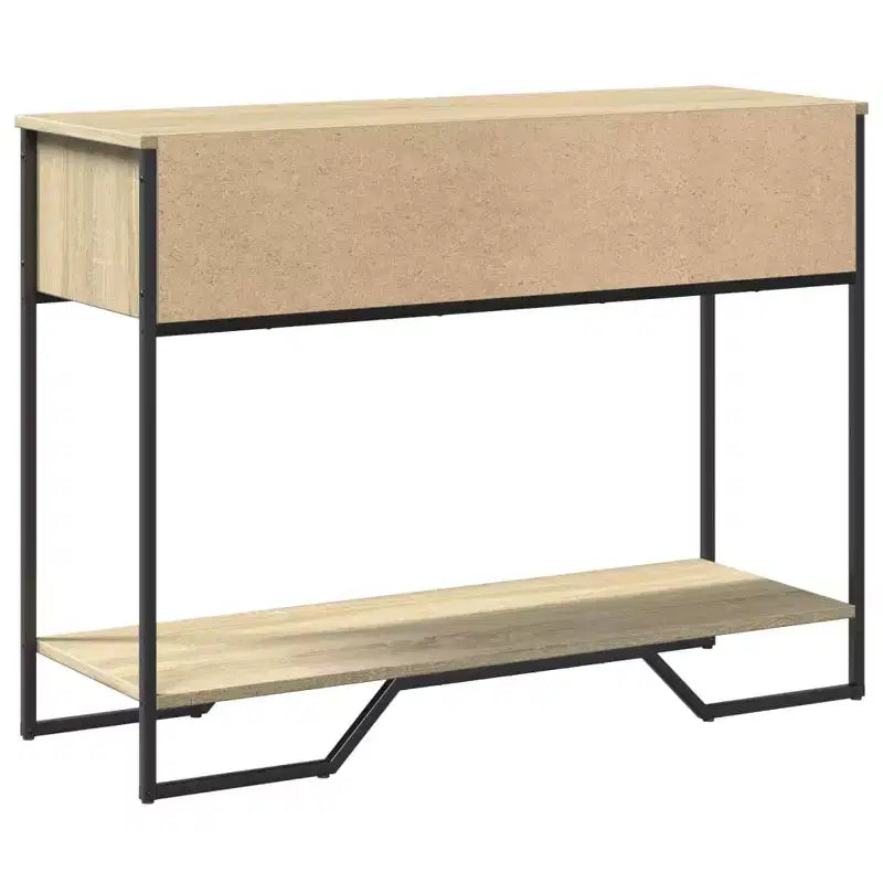 Clihome Table Console Sonoma Moderne, Chaleureuse et Spacieuse pour Entrée, Table de Couloir Robuste