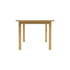 Table multifonctionnelle en bois Famapy - Grande table de salle à manger en bois, espace de travail spacieux et robuste pour le bureau à domicile et le salon