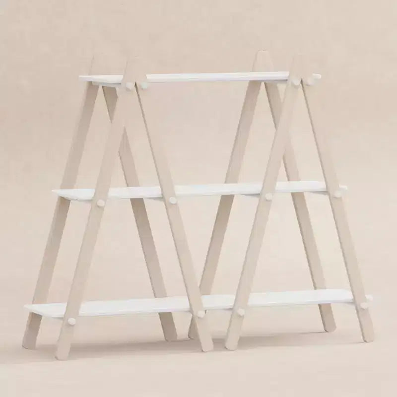 Bibliothèque Dottie de Babyletto - Blanc et naturel délavé