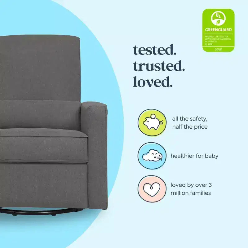 Fauteuil inclinable et pivotant daVinci Piper