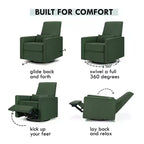 Fauteuil inclinable et pivotant daVinci Piper