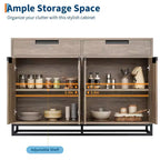 2 tiroirs et 4 portes, Meuble buffet/bahut pour cuisine,