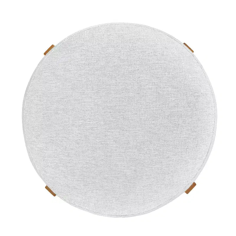 Tabourets de bar ronds rembourrés Christopher Knight Home Boylan en bois d'hévéa (Lot de 4)