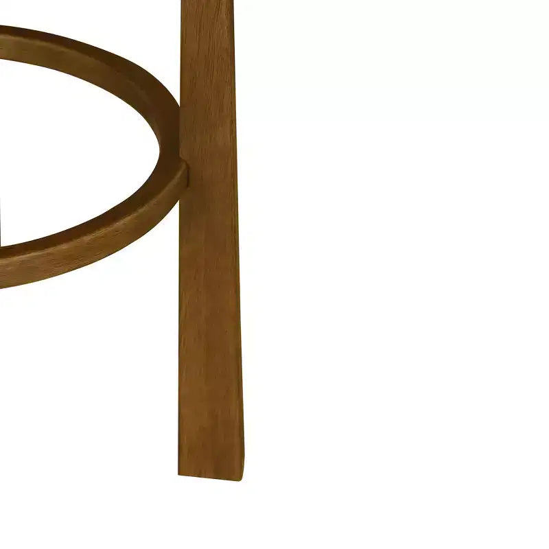 Tabourets de bar ronds rembourrés Christopher Knight Home Boylan en bois d'hévéa (Lot de 4)