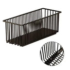 Étagères coulissantes multifonctionnelles, organisateur d'armoire coulissant, lot de 2 tiroirs extractibles robustes en acier au carbone pour armoire de cuisine, cellier, salle de bain, sous l'évier