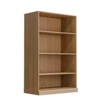 PexFix 49x31x16 Étagère de Rangement sans Porte en Bois Bibliothèque et Meuble de Bureau pour Cuisine Chambre Entrée Salon Salle à Manger Naturel