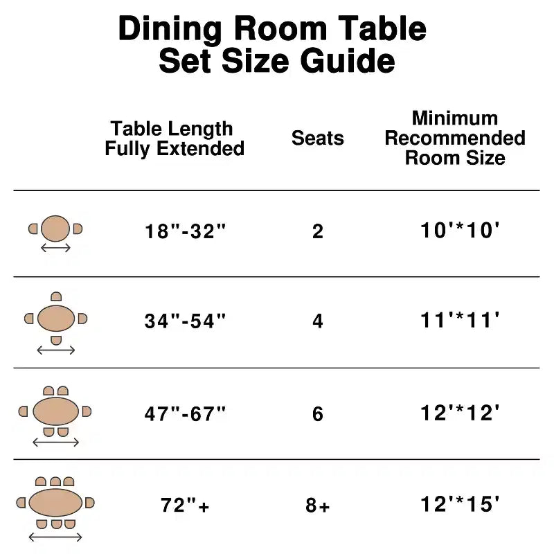 Table à manger en bois Dovelina 67 - Table de cuisine moderne du milieu du siècle - Table de salle à manger pour 6 personnes - Noyer
