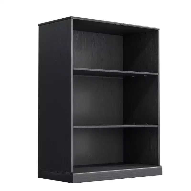 PexFix 41x31x16 Étagère/Meuble de Rangement en Bois sans Porte, Bibliothèque et Meuble de Bureau pour Cuisine, Chambre, Entrée, Salon, Salle à Manger, Noir