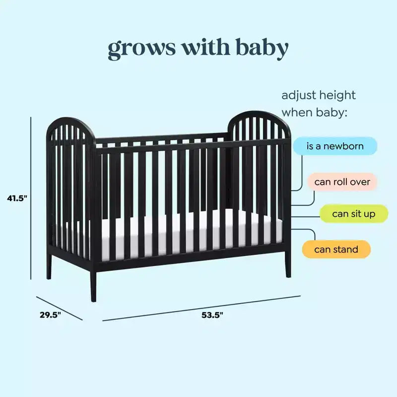 Lit de bébé évolutif 3-en-1 Beau de daVinci