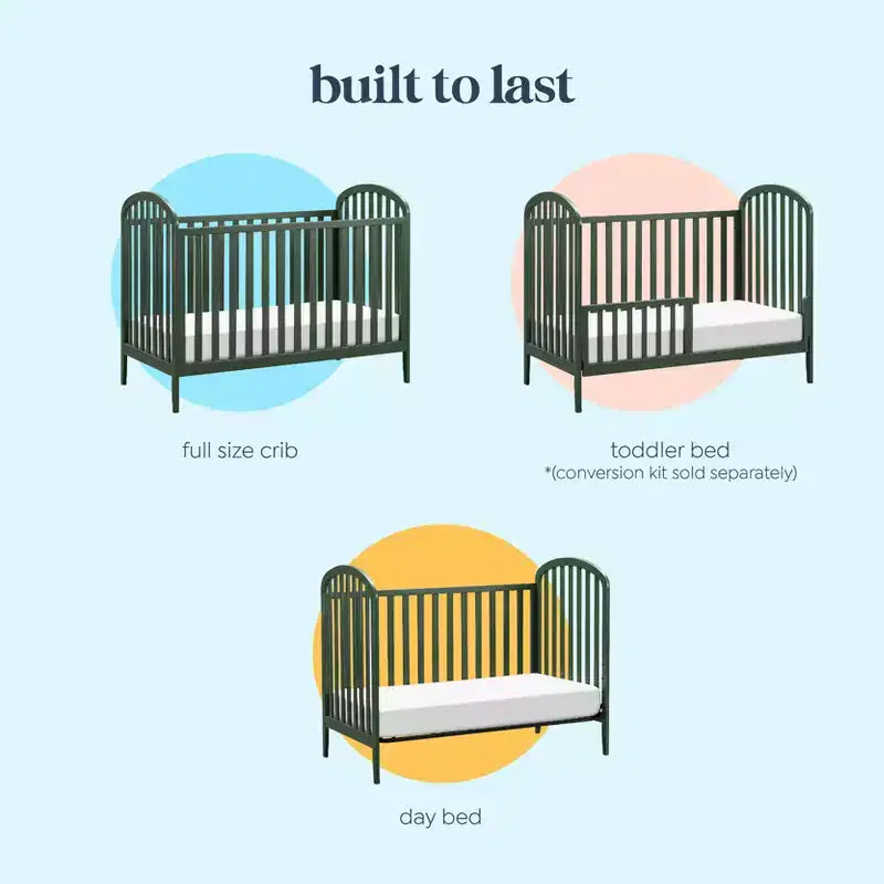 Lit de bébé évolutif 3-en-1 Beau de daVinci