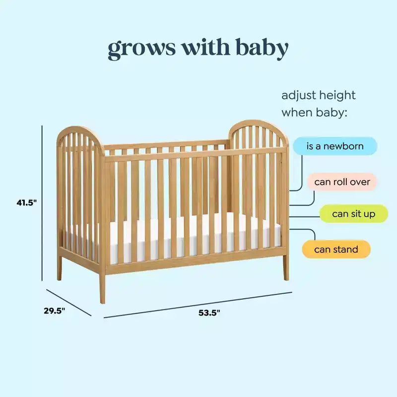 Lit de bébé évolutif 3-en-1 Beau de daVinci