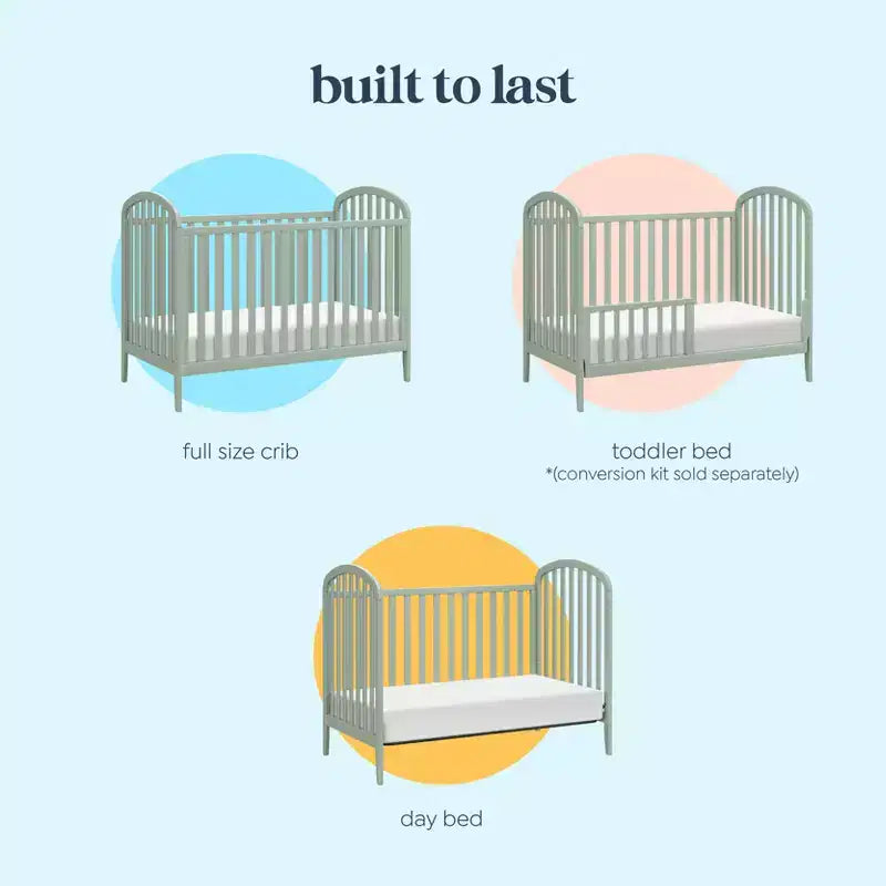 Lit de bébé évolutif 3-en-1 Beau de daVinci